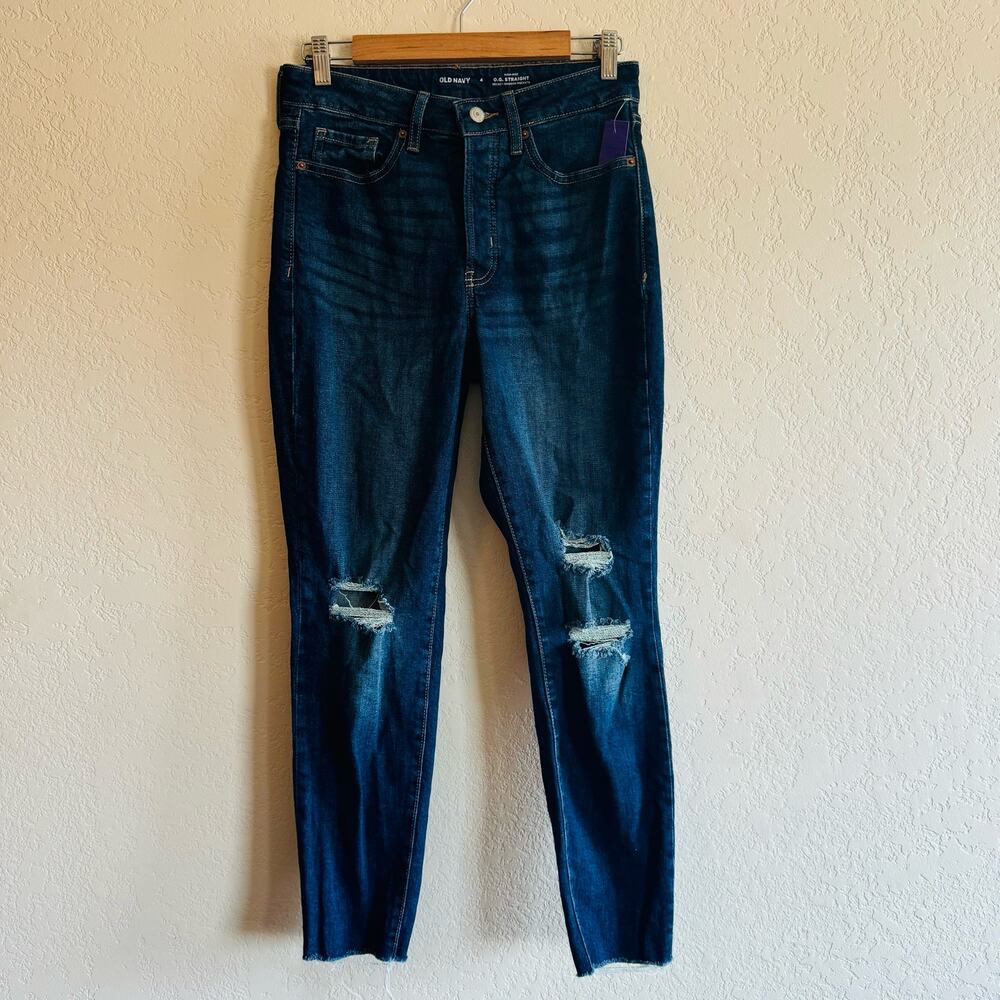 Old Navy | high rise O.G. Straight secret smooth pockets